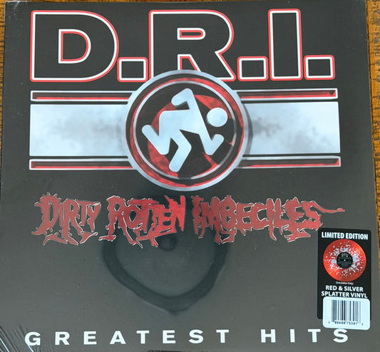 Dirty Rotten Imbeciles : Greatest Hits (LP, Comp, Ltd, Red)