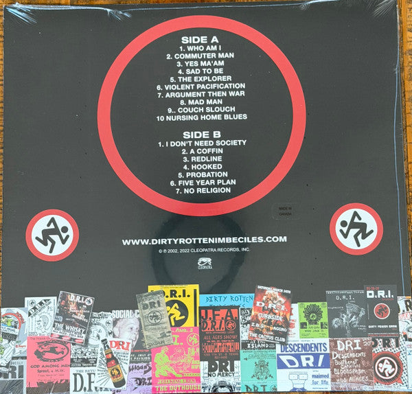 Dirty Rotten Imbeciles : Greatest Hits (LP, Comp, Ltd, Red)