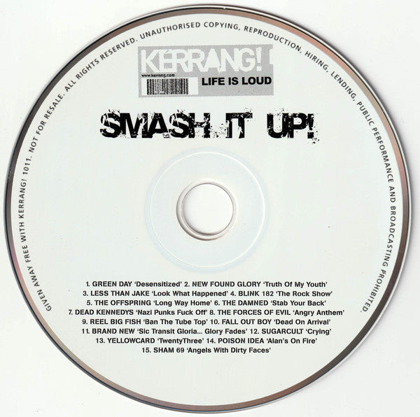 Various : Smash It Up! (CD, Comp)