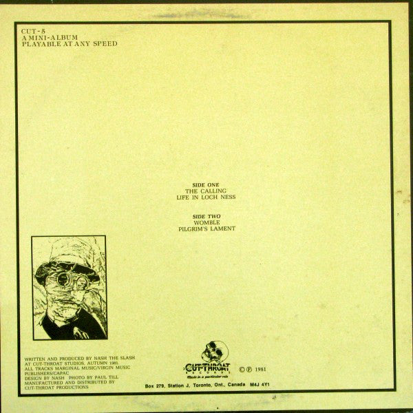 Nash The Slash : Decomposing (12", MiniAlbum)