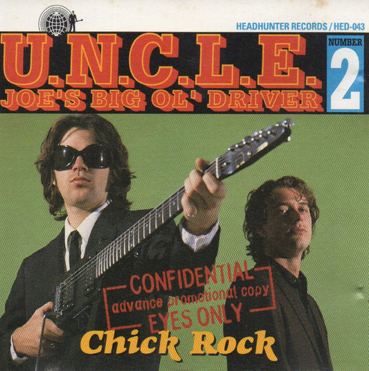 Uncle Joe's Big Ol' Driver : Chick Rock (CD, Advance, Album, Promo)