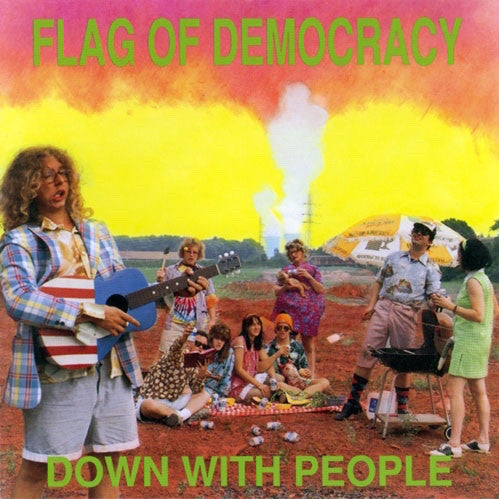Flag Of Democracy : Down With People (LP, Album, Ltd)