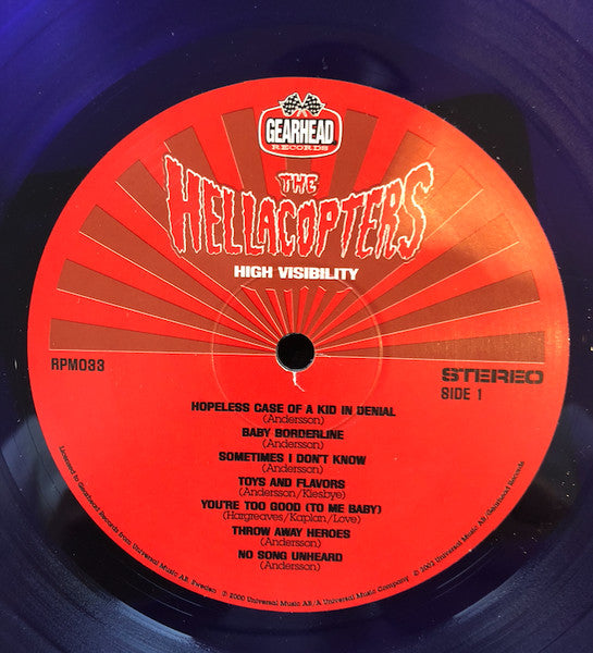 The Hellacopters : High Visibility (LP, Album, Ltd, Pur)