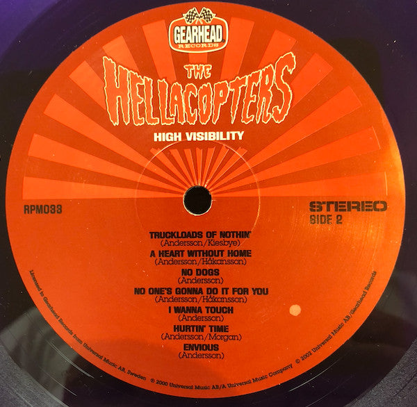 The Hellacopters : High Visibility (LP, Album, Ltd, Pur)