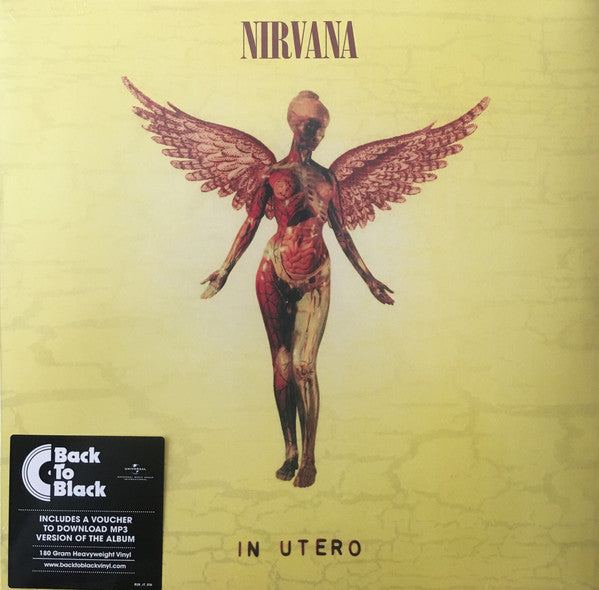 Nirvana : In Utero (LP, Album, RP, 180)