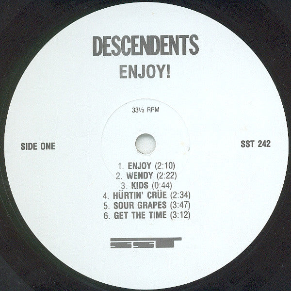 Descendents : Enjoy! (LP, Album, RE)