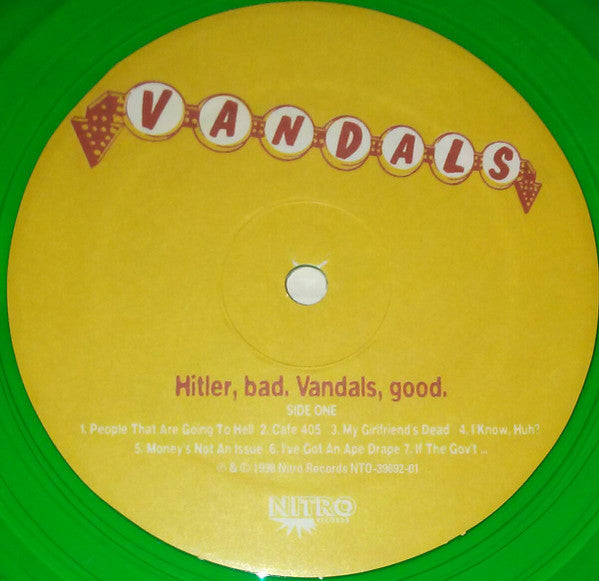 Vandals* : Hitler Bad, Vandals Good (LP, Album, RE, Gre)