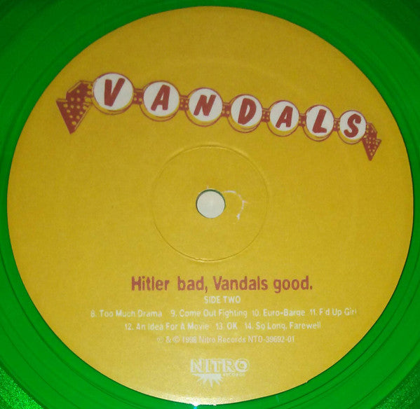 Vandals* : Hitler Bad, Vandals Good (LP, Album, RE, Gre)