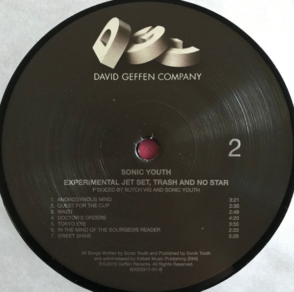 Sonic Youth : Experimental Jet Set, Trash And No Star (LP, Album, RE, RM)