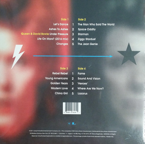 David Bowie : Legacy (2xLP, Comp, 180)