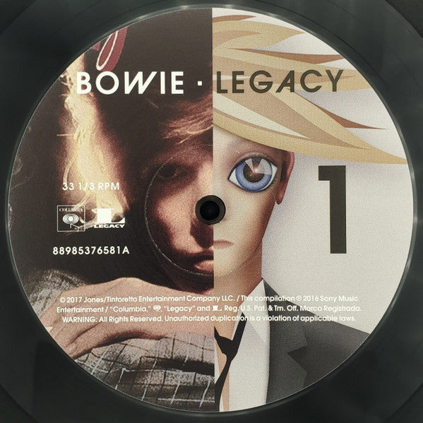 David Bowie : Legacy (2xLP, Comp, 180)