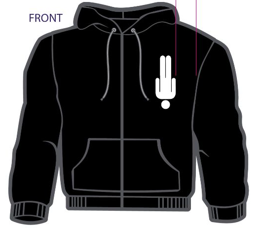 Upside Down Man - Hoodie
