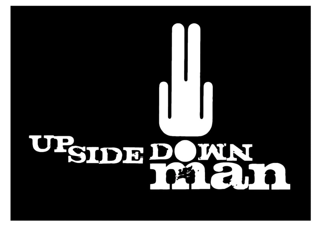 Upside Down Man patch